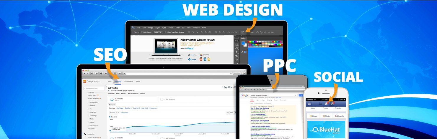 Digital Marketing—SEO, Web Design, PPC, Social Media